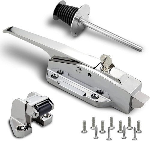 Walk cooler door latch kit - in,
